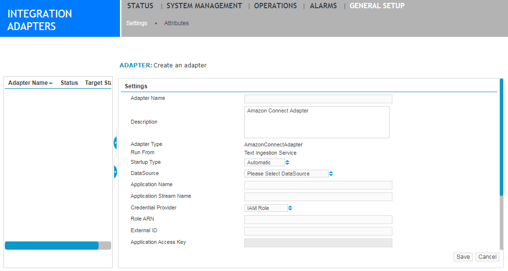 Create an adapter