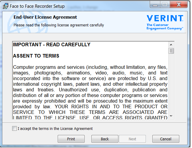 End User License Agreement