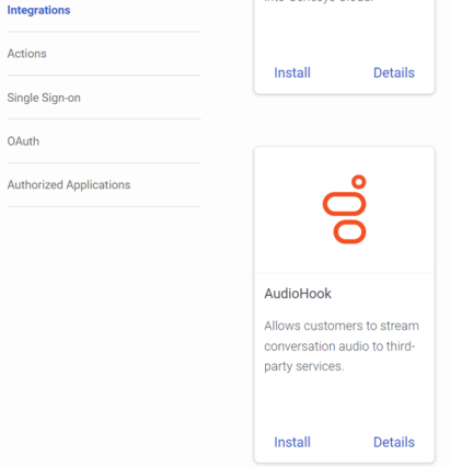 AudioHook install panel