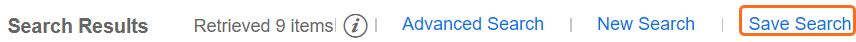 save search
