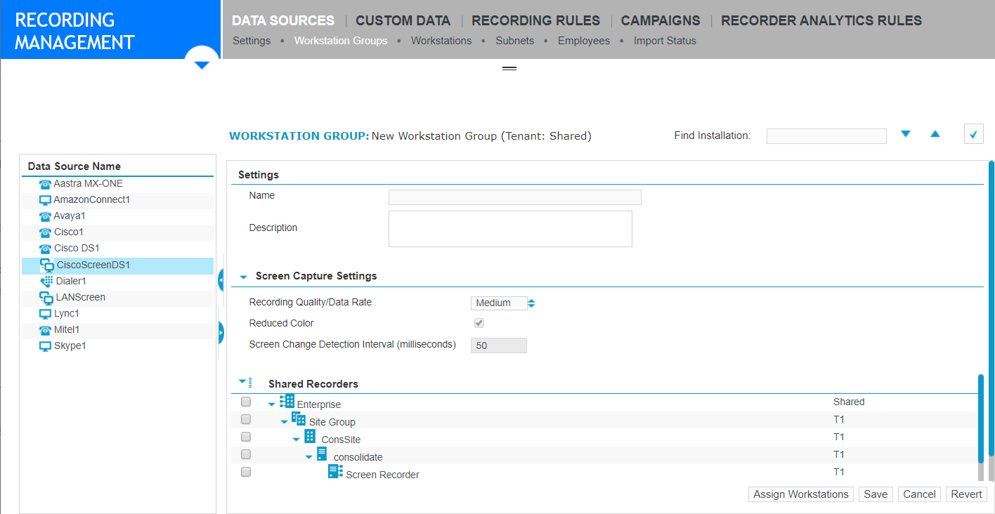 Create a Workstation Group