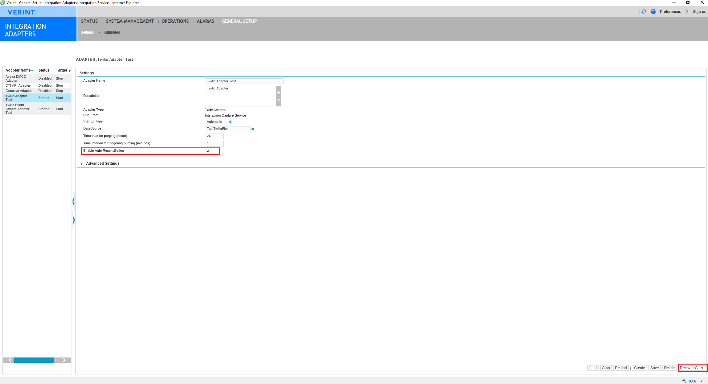 Run the time Twilio
