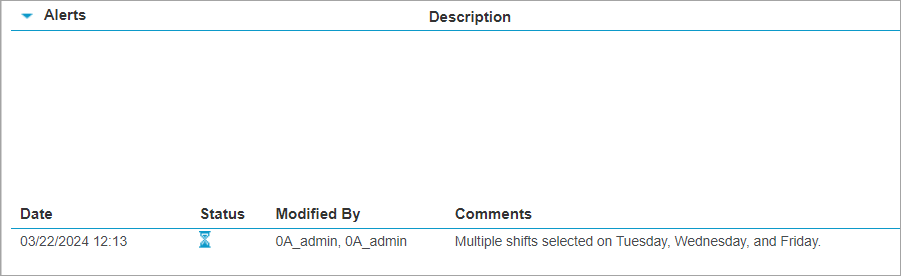 Multiple Shifts Per Day - Shift Details