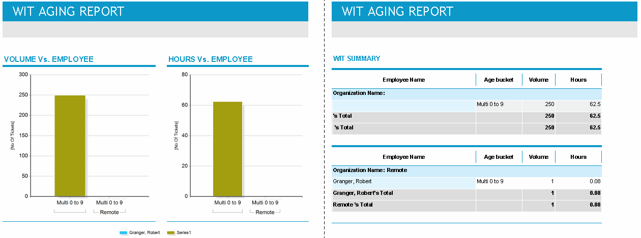 WIT Aging Report