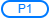Letter P plus a number