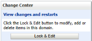 Change Center settings