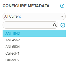 Configure metadata