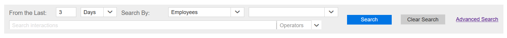Search panel